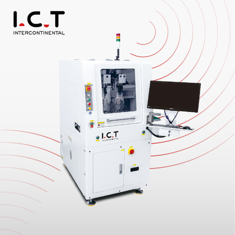 I.C.T-IR180 |Máy định tuyến nội tuyến trên điện thoại thông minh SMT PCBA 