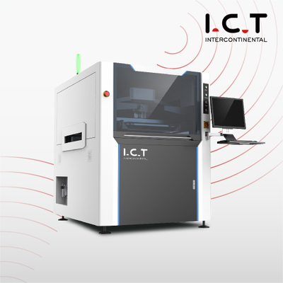 I.C.T |Máy hàn dán SMT hoàn toàn tự động miếng kim thuộc mỏng máy in có độ chính xác cao