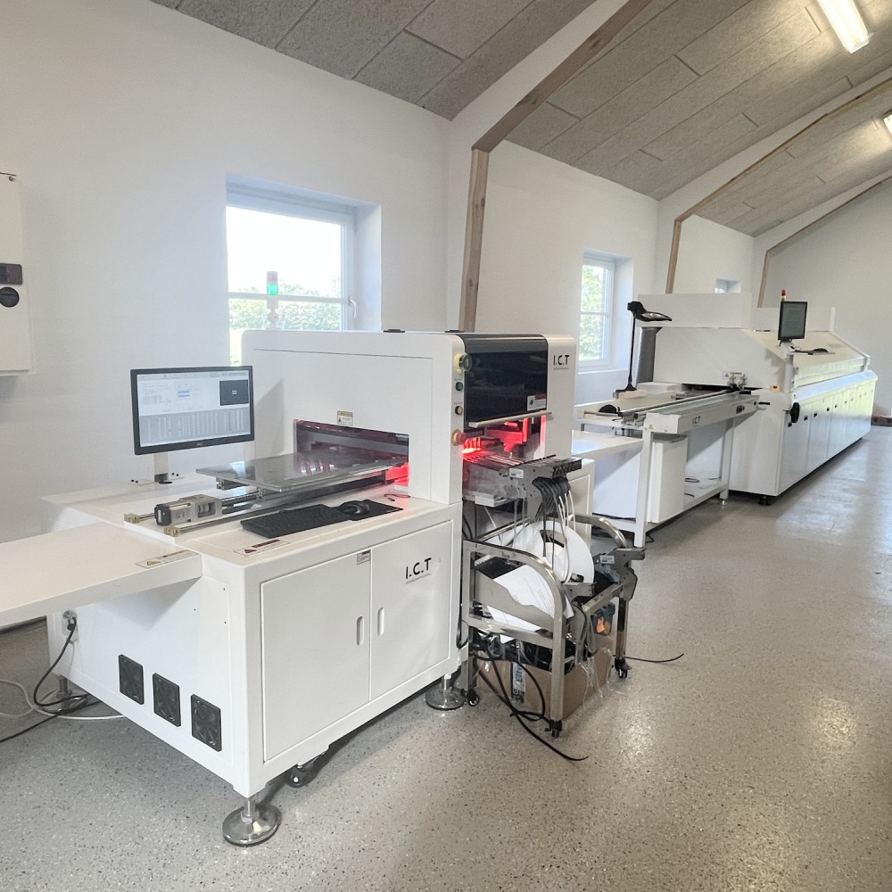 I.C.T | Dây chuyền sản xuất JUKI tốc độ cao SMT SMD