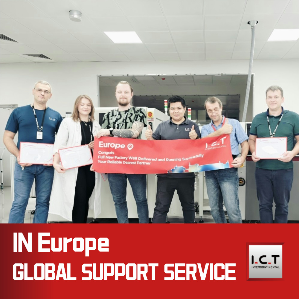 I.C.T | Dây chuyền sản xuất lắp ráp PCBA SMT PCB