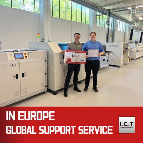 I.C.T | SMT Chân không Băng tải cho hộp số điện tử PCB