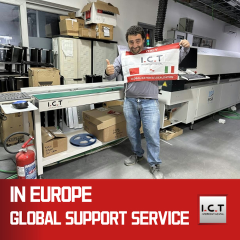 I.C.T | Nhà sản xuất SMT Kiểm tra PCB Băng tải và Vòng nâng Băng tải