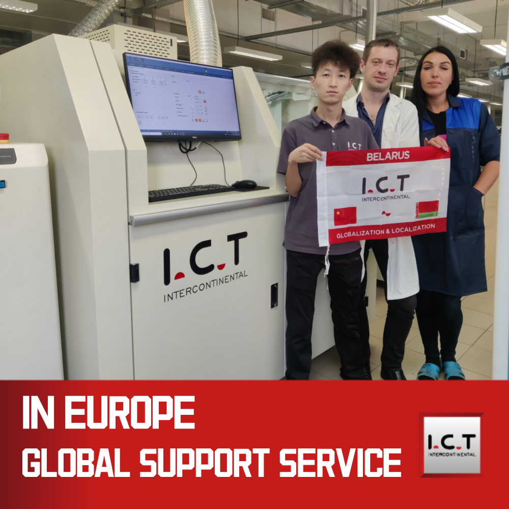 I.C.T | Máy tính để bàn chọn lọc THT Máy hàn sóng ngoại tuyến PCB