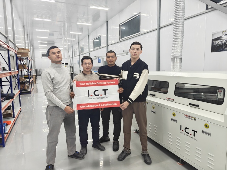 I.C.T D&acirc;y chuyền sản xuất DIP cho lắp r&aacute;p xuy&ecirc;n lỗ