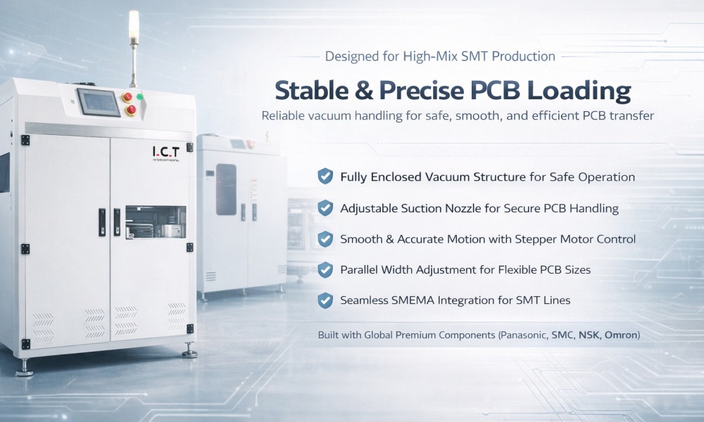 I.C.T PCB H&uacute;t ch&acirc;n kh&ocirc;ng tạp ch&iacute; Bộ tải