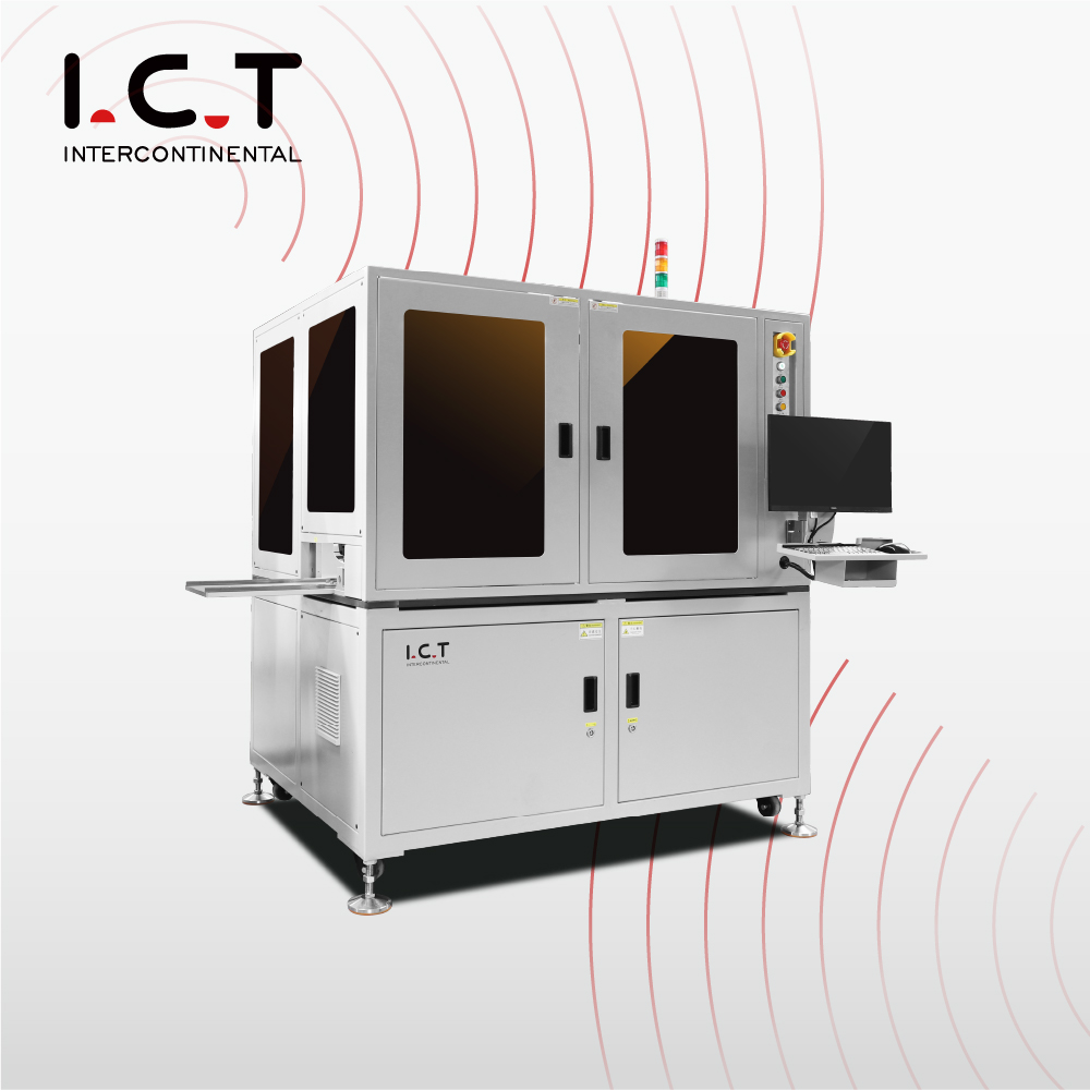 I.C.T |Hệ thống ghi tia laser tự động PCBA Máy cắt laser