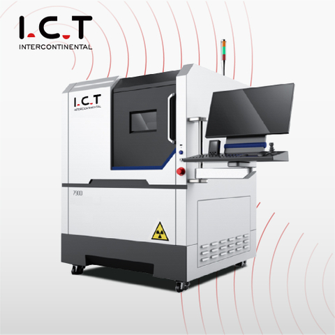 I.C.T Máy kiểm tra tia X Pcb Line Aoi tự động