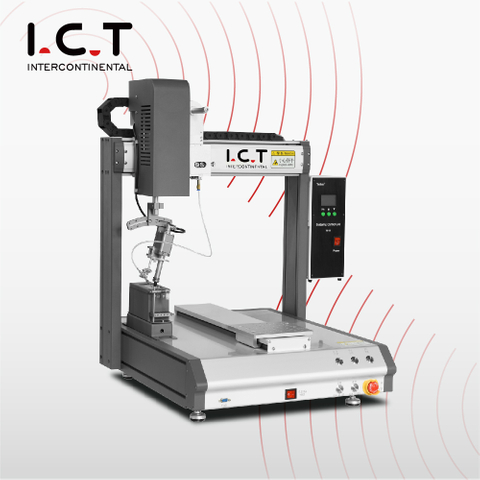 I.C.T-SR530 |Máy tính để bàn tự động Laser xyz Trạm hàn Robot cho mô-đun Pv