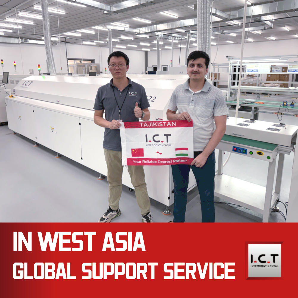 I.C.T | Hàn Băng tải Lò nướng đối lưu Reflow E-therm Máy hàn Reflow Smt