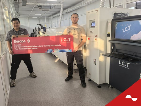 I.C.T Engineers Successfully Install and Train on SMT Line in Europe.jpg