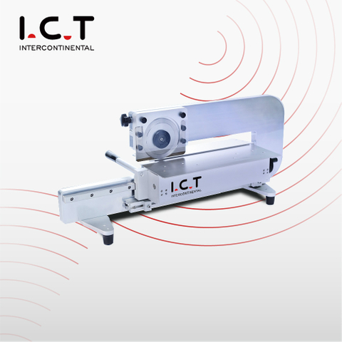I.C.T |Máy cắt màn hình PCB V Wipe Off Cutter