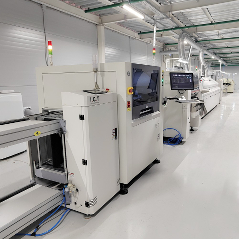 I.C.T | Dây chuyền sản xuất toàn diện SMT để sản xuất bảng điều khiển thông minh IFPD