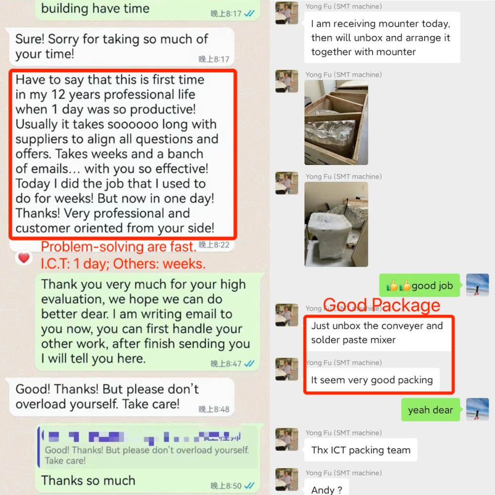 I.C.T | Máy dây chuyền SMT SMD hoàn toàn tự động