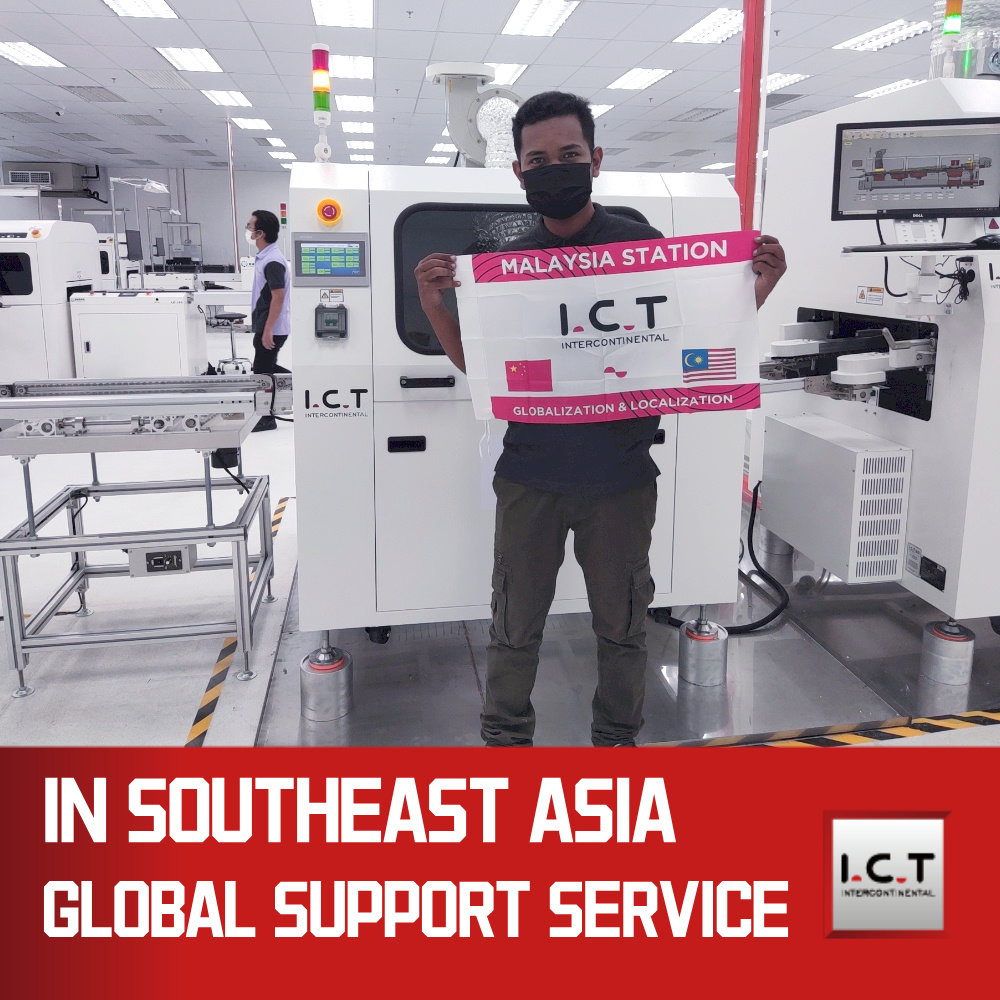 I.C.T | Chất Lượng Cao PCB Máy Hàn Nhúng Nhà Cung Cấp Sóng Lò Hàn