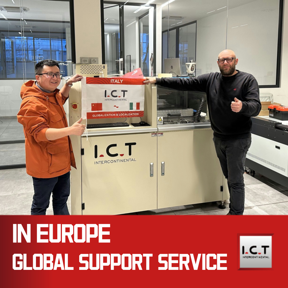 I.C.T-SS540 | Máy hàn sóng chọn lọc trực tuyến 