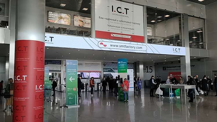 I.C.T Nhóm tại Triển lãm ExpoElectronica ở Nga