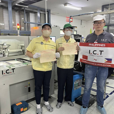 I.C.T | SMT PCBA Máy định tuyến PCB Máy định tuyến tách mạch có camera