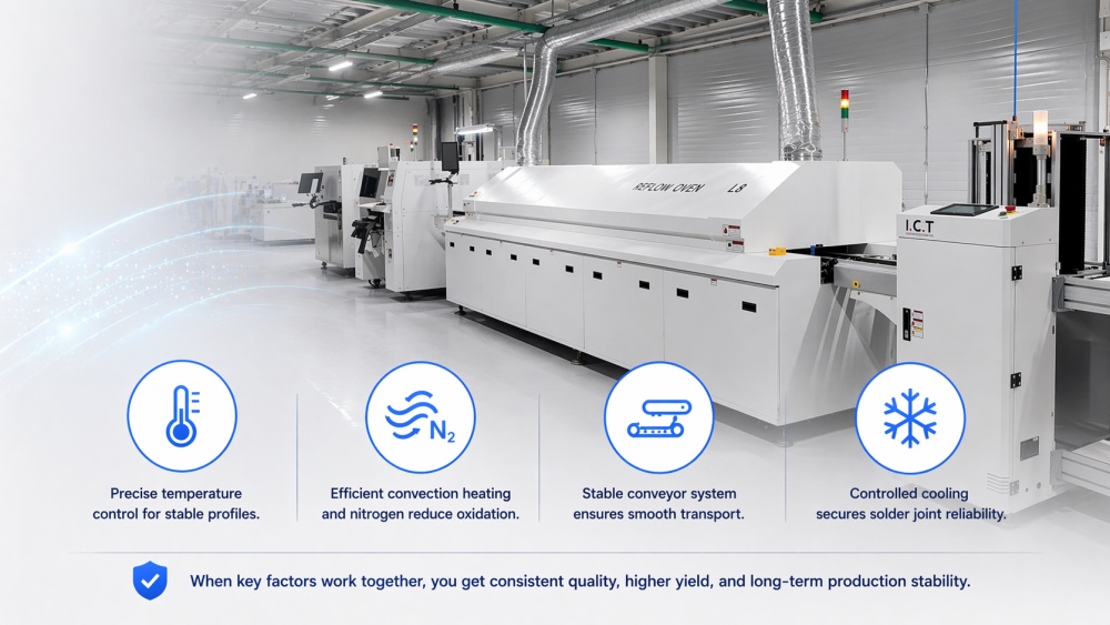 C&aacute;c yếu tố kỹ thuật ch&iacute;nh quyết định hiệu suất Reflow.jpg