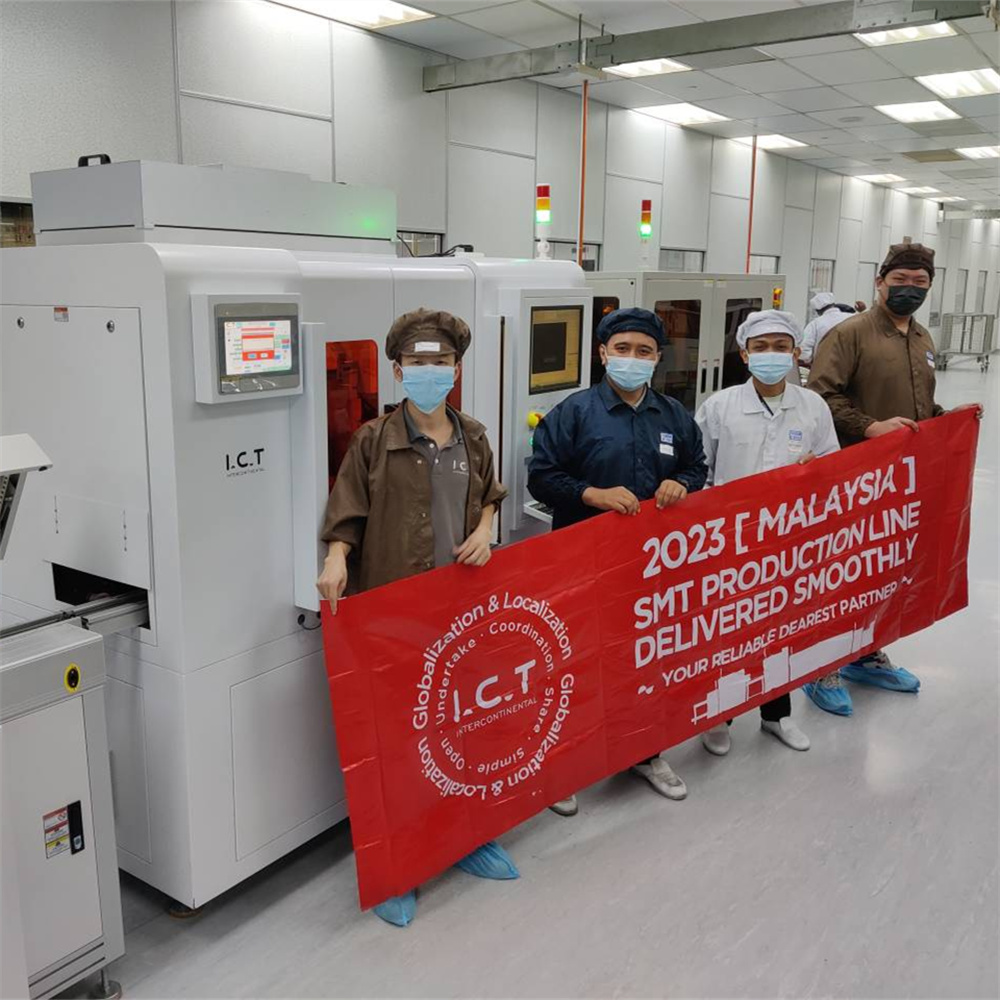 I.C.T | Hệ thống ghi tia laser tự động PCBA Máy cắt laser