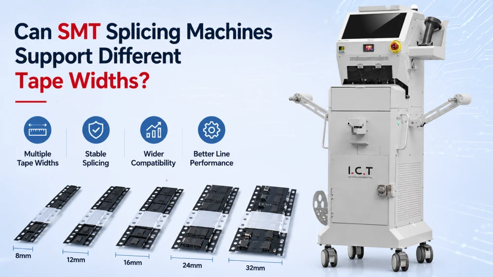 SMT M&aacute;y nối hỗ trợ c&aacute;c độ rộng băng kh&aacute;c nhau.webp
