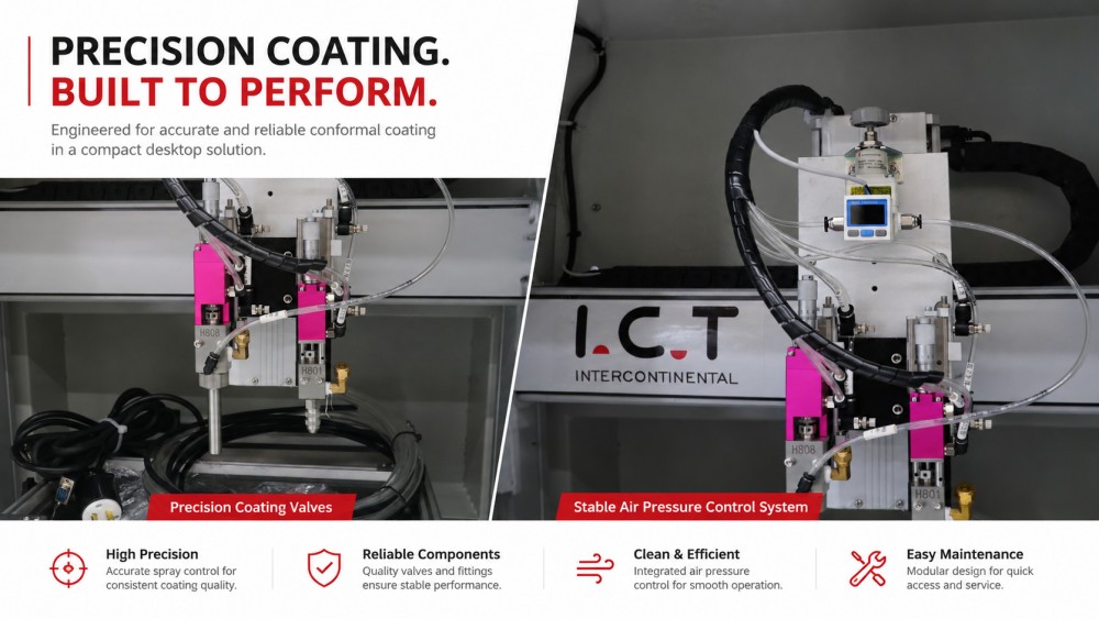 Desktop coating machine Máy phủ để bàn
