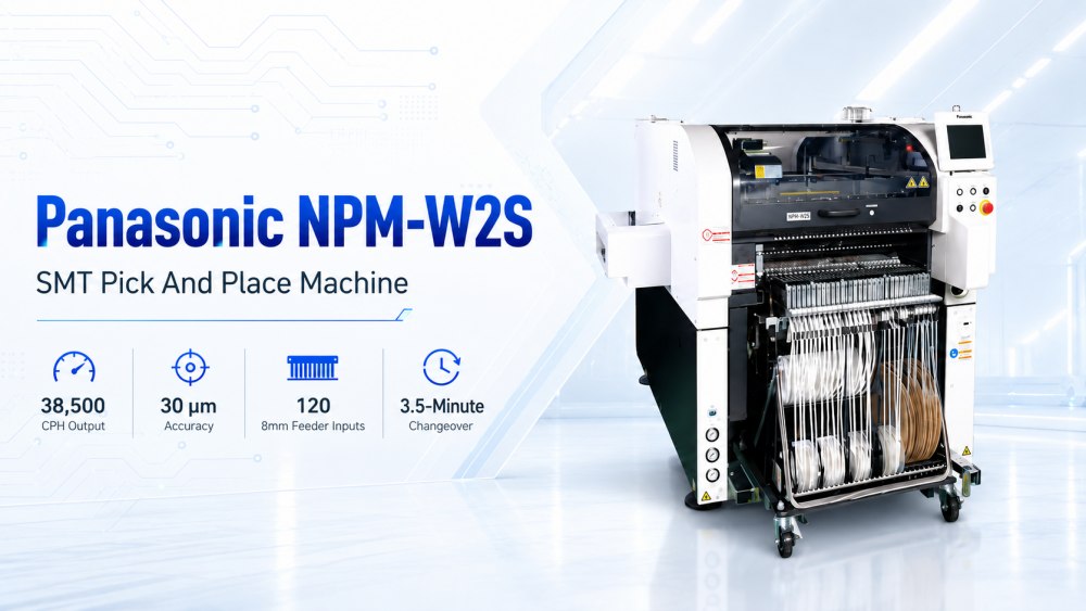 NPM-W2S Panasonic SMT chọn v&agrave; đặt m&aacute;y