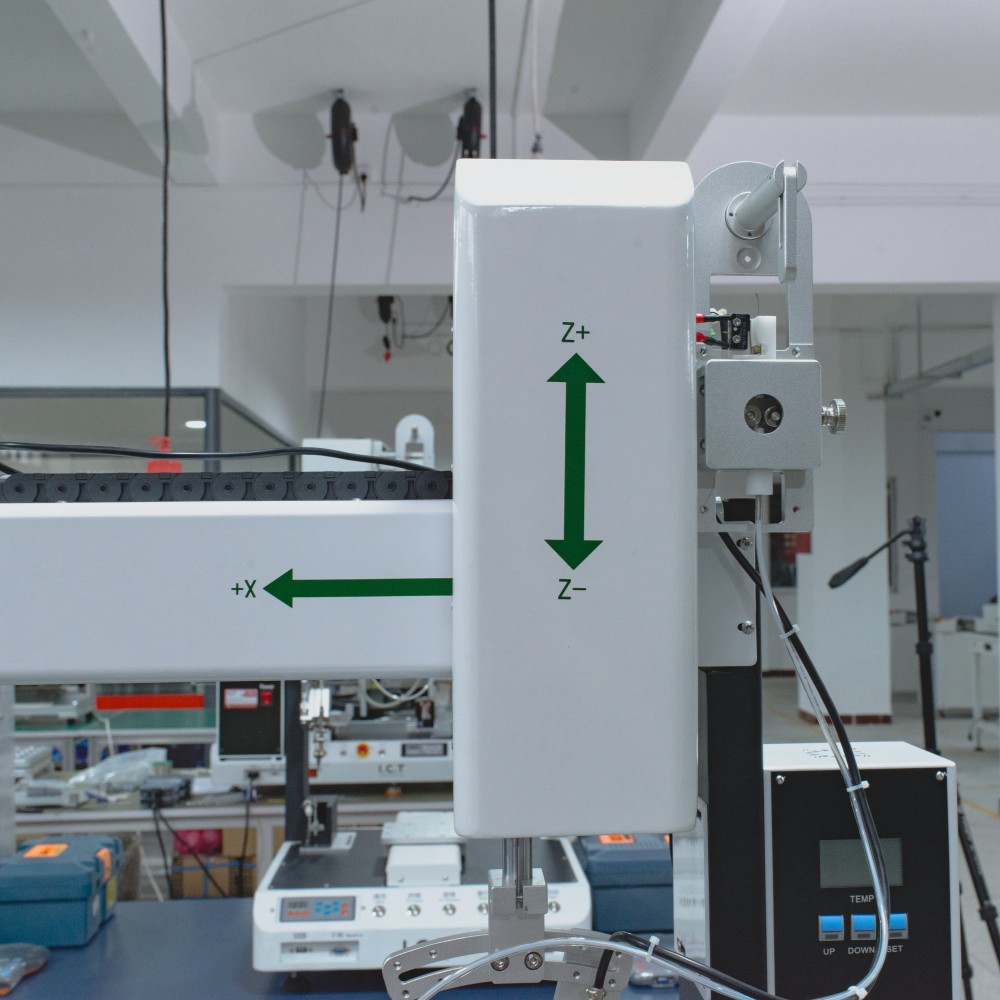 I.C.T | Robot hàn dây tự động Pcb 4 trục