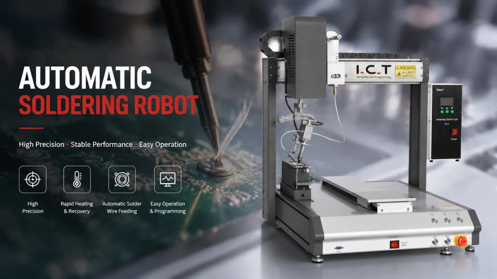 I.C.T Robot h&agrave;n tự động