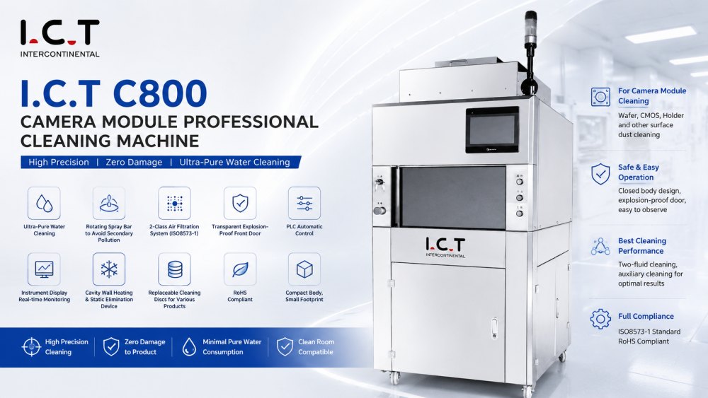 M&aacute;y l&agrave;m sạch m&ocirc;-đun m&aacute;y ảnh I.C.T-C800 