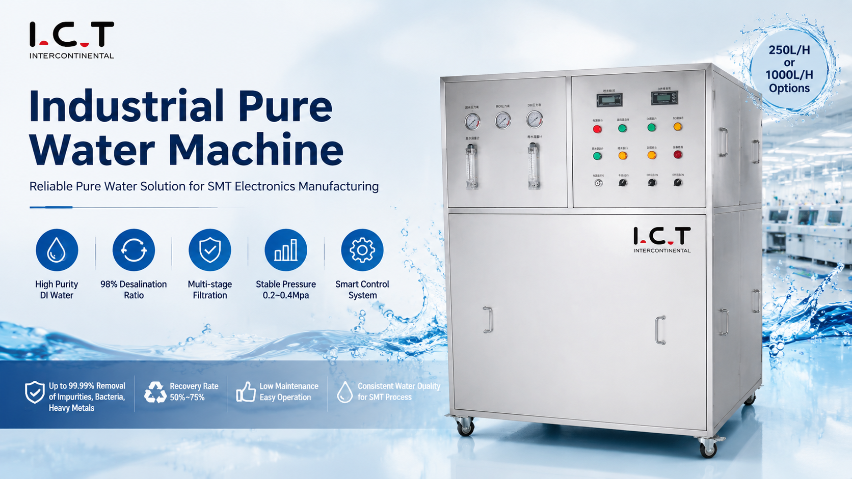 M&aacute;y nước tinh khiết c&ocirc;ng nghiệp
