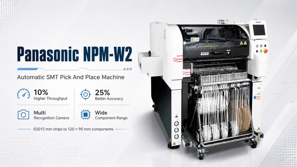 Panasonic chọn v&agrave; đặt m&aacute;y