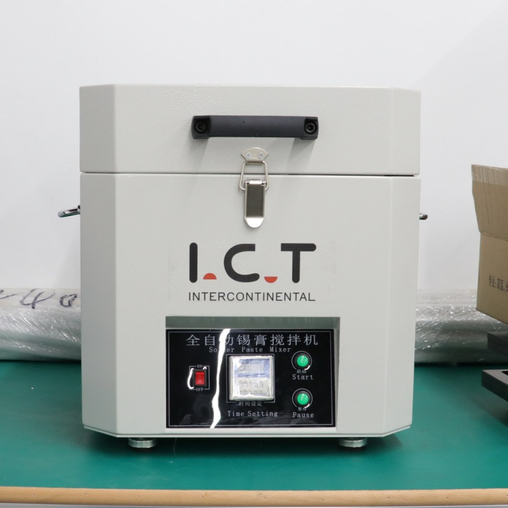 I.C.T | Máy trộn kem hàn tự động