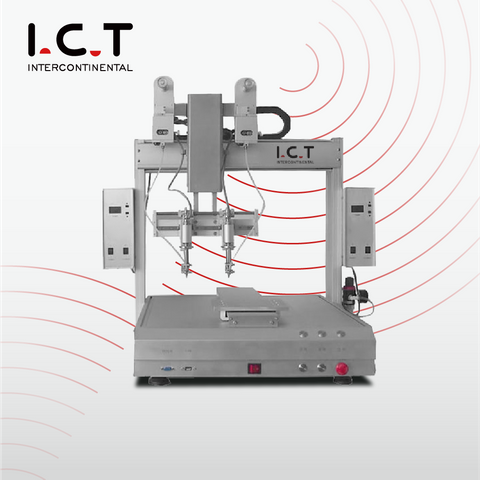 I.C.T-SR530 | Máy tính để bàn tự động Laser xyz Trạm hàn Robot cho mô-đun Pv