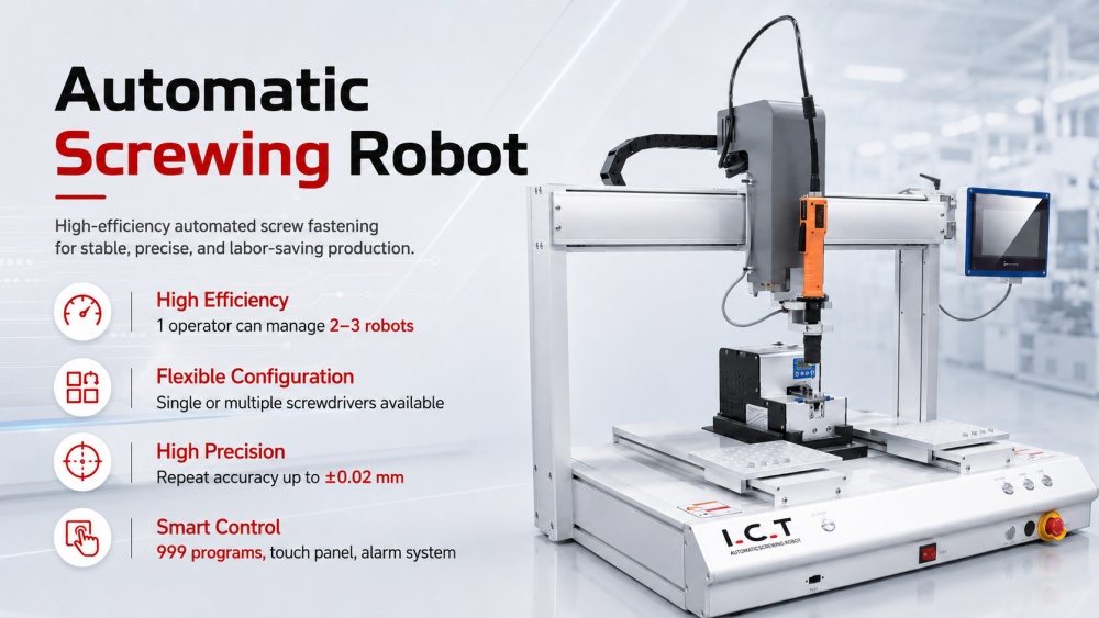 Automatic Screwing Robot Robot vặn vít tự động